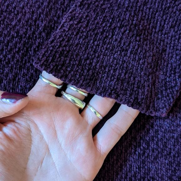 Purple Sweaterdress M - Picture 2 of 10